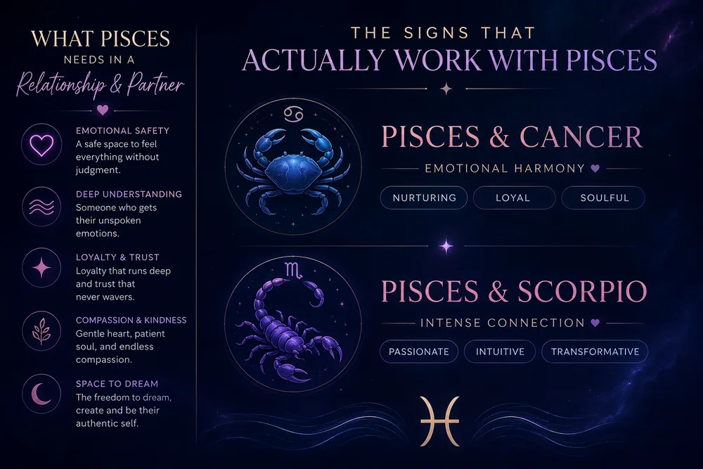 What Pisces needs in a relationship and partner