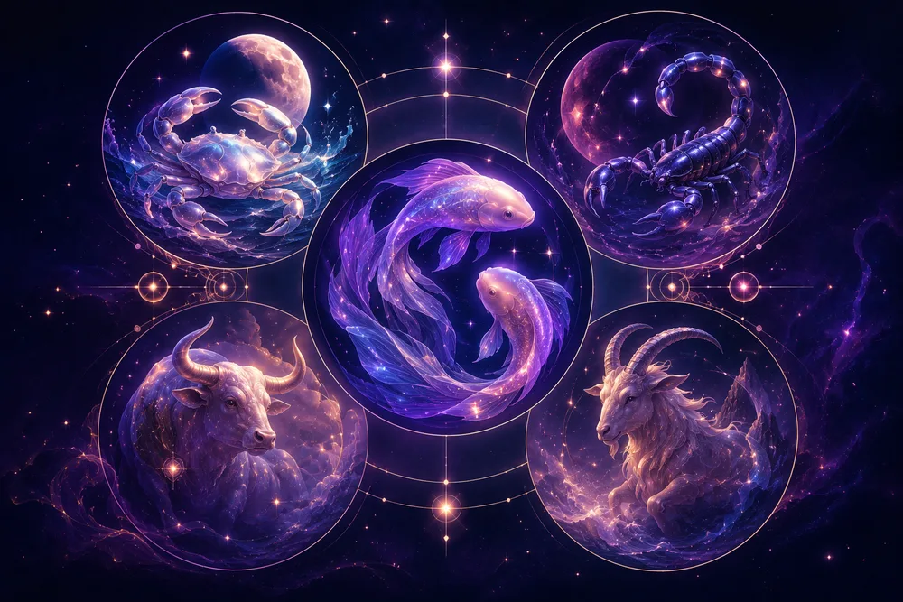 Pisces best zodiac matches Cancer Scorpio Taurus Capricorn compatibility