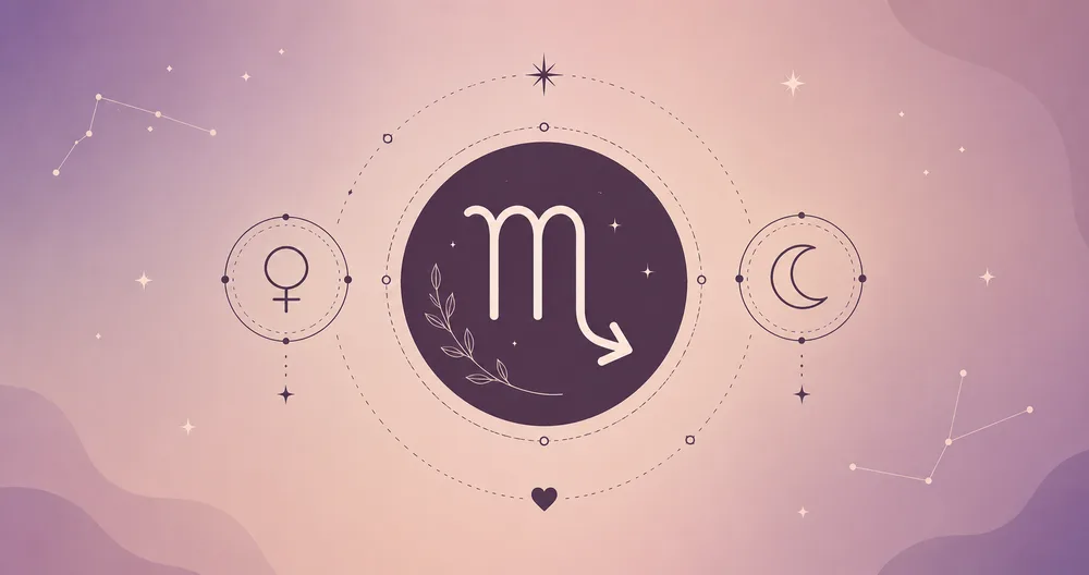 Scorpio birth chart Venus moon placement love compatibility